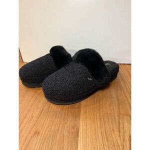 Koolaburra by UGG Shoes Womens Size 8 Teddy Furry Sherpa Slippers Cozy Mule